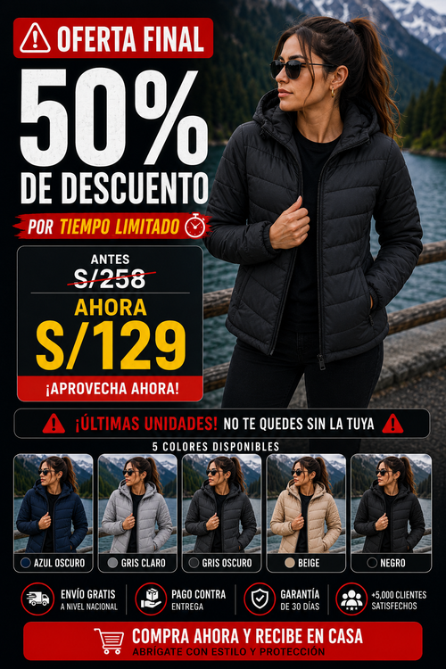 Casaca Lionesa - Protección total contra el frío y la lluvia